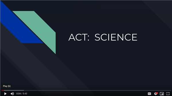 ACT Science video graphic 