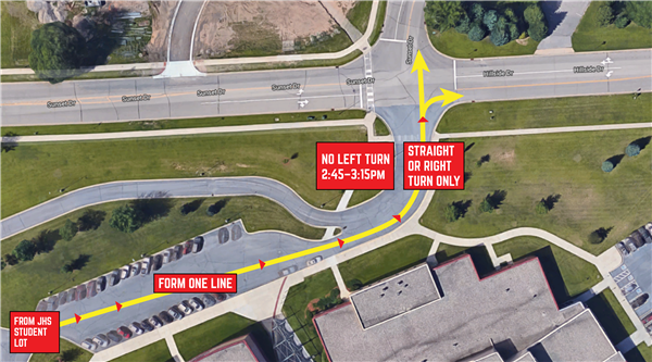 JHS Exit Map 